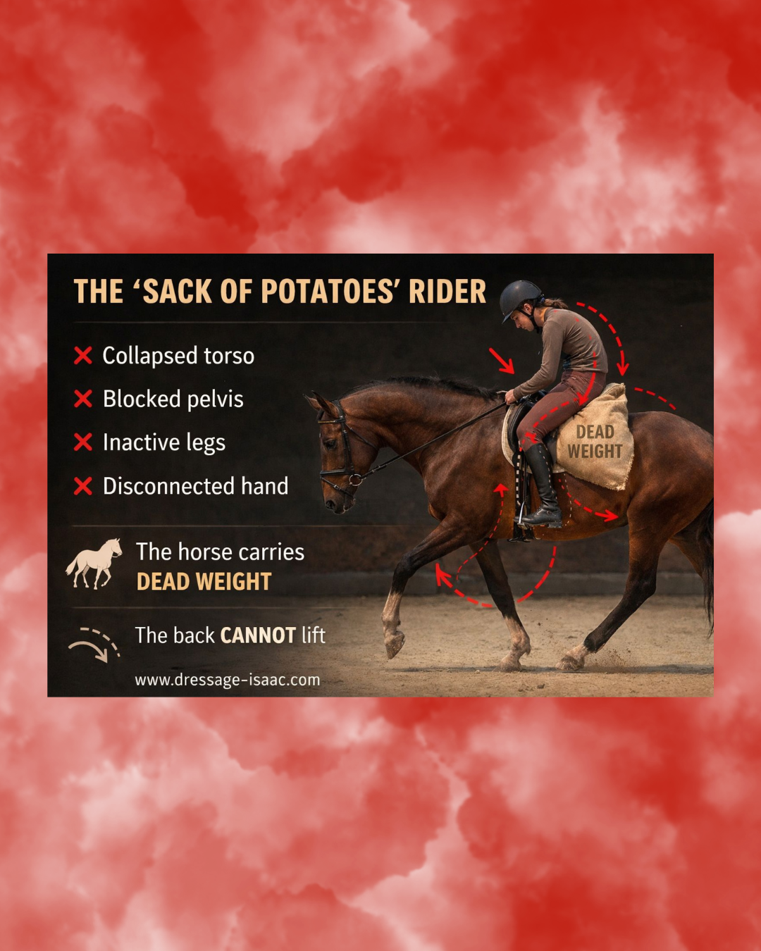 The “Sack of Potatoes” Rider